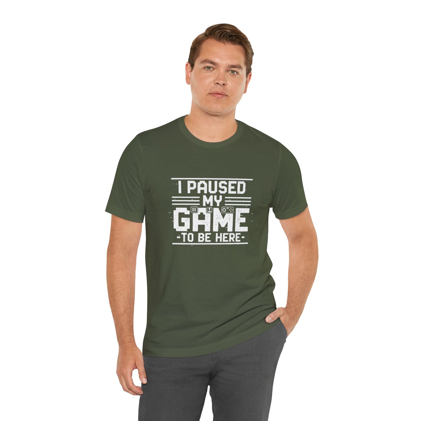 I Paused My Game Unisex Tee