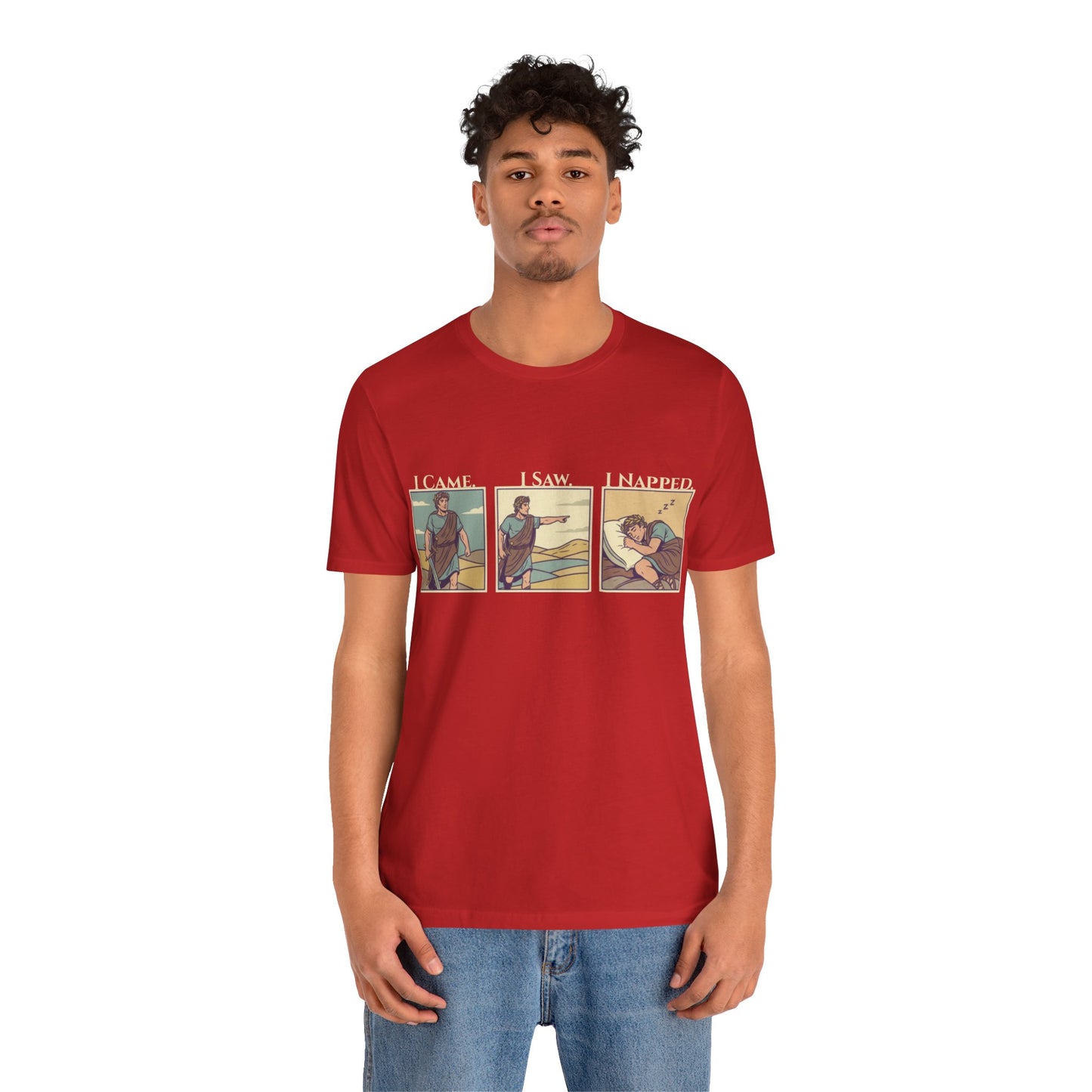 I Came I Saw I Napped Tee