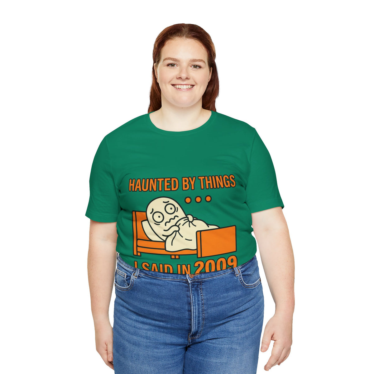 Haunted by Things I Said in 2009 Funny Halloween T-Shirt