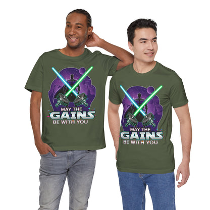 May The Gains Be With You Tee