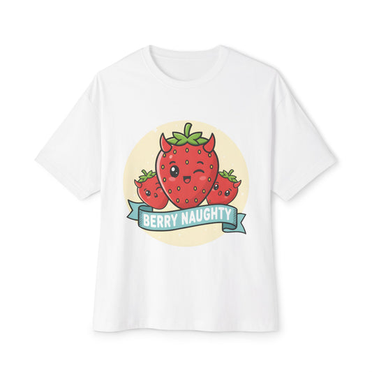 Berry Naughty Unisex Oversized Tee