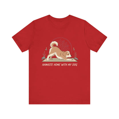 Namaste With My Dog Tee