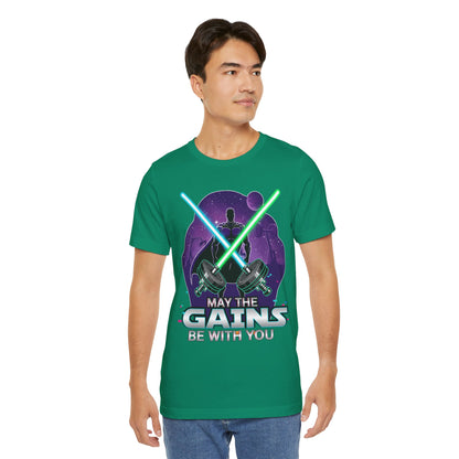 May The Gains Be With You Tee