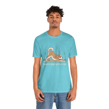 Namaste With My Dog Tee