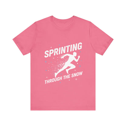 Sprinting Through The Snow T-Shirt