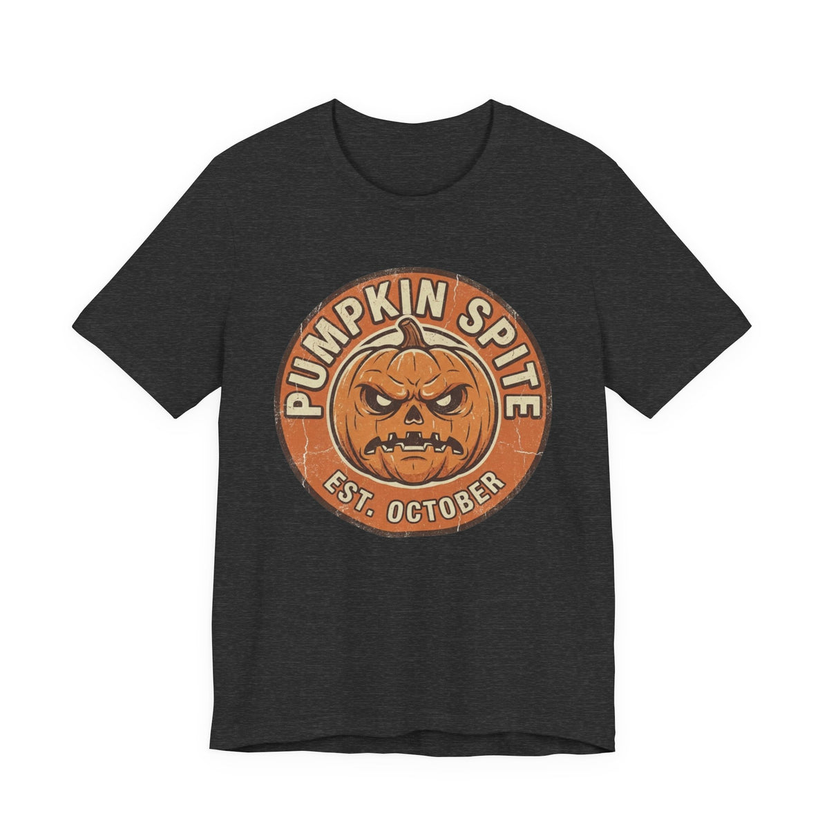 Pumpkin Spite Tee — 'Pumpkin Spite • Est. October' Halloween Graphic Shirt