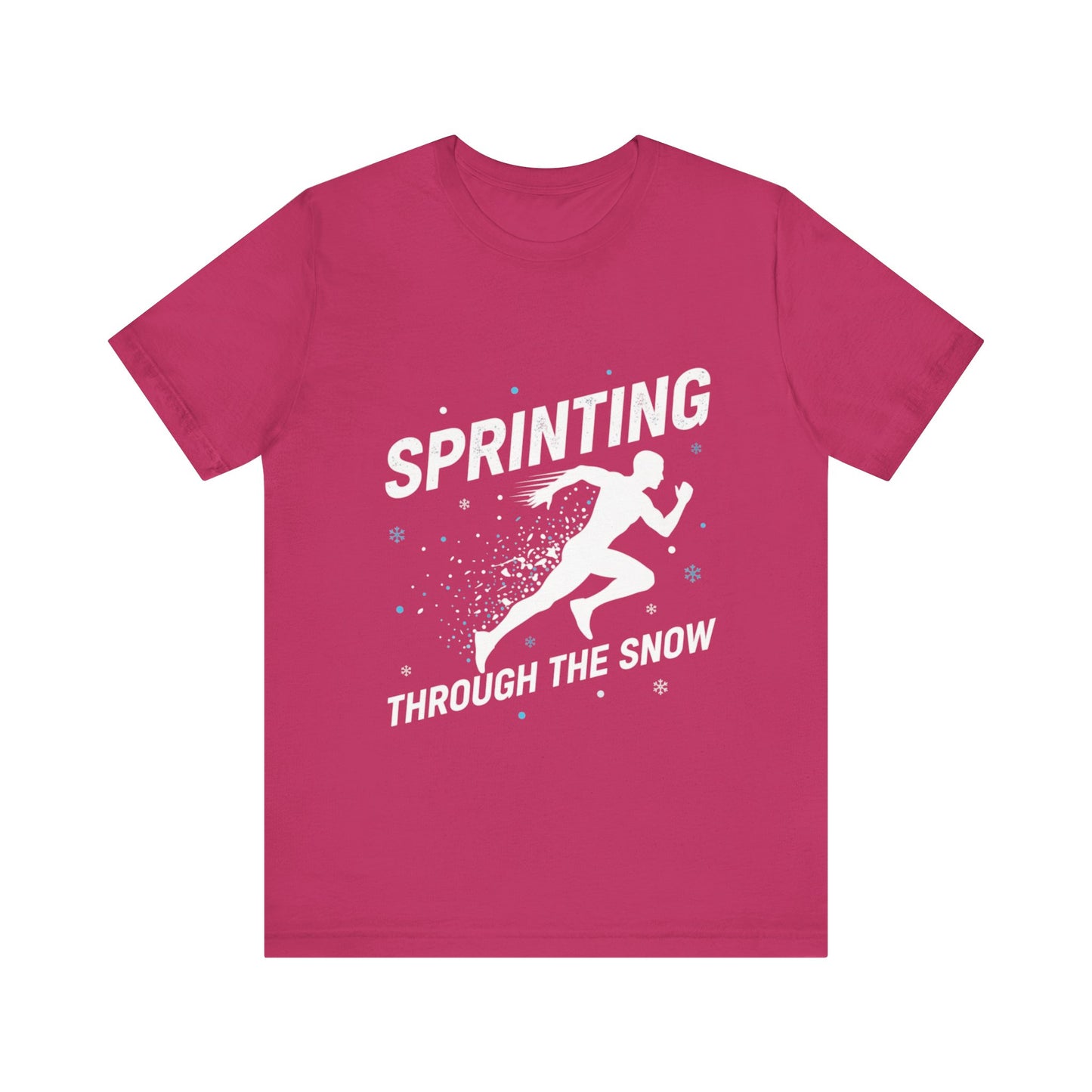 Sprinting Through The Snow T-Shirt