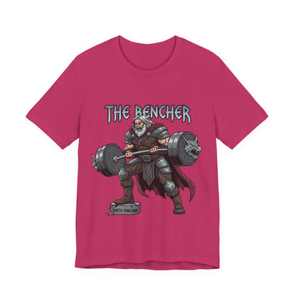 The Bencher T-Shirt — Viking Strength Gym Tee