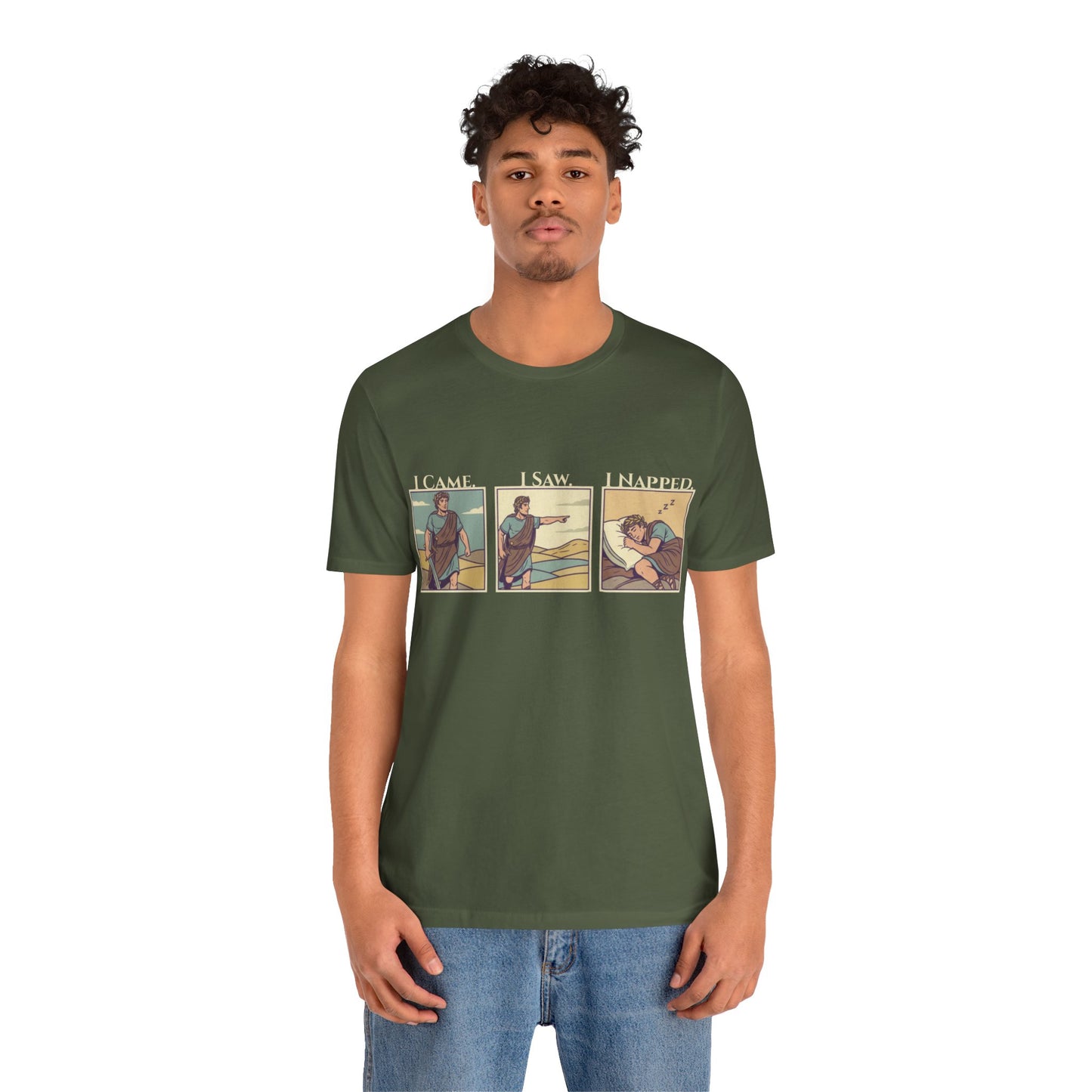 I Came I Saw I Napped Tee