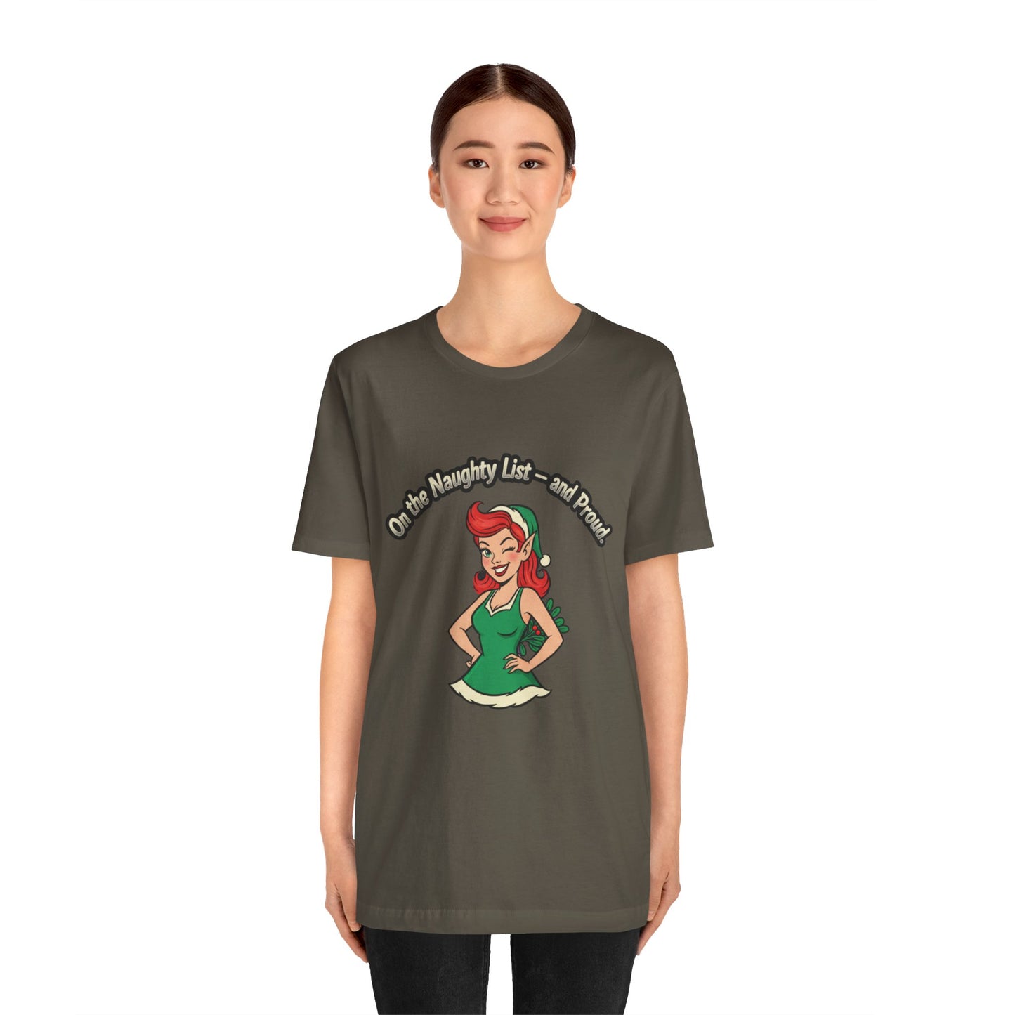 Naughty List And Proud Tee
