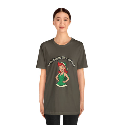 Naughty List And Proud Tee