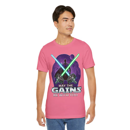 May The Gains Be With You Tee