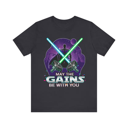 May The Gains Be With You Tee