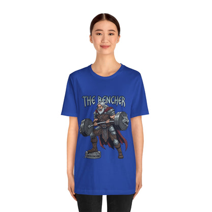 The Bencher T-Shirt — Viking Strength Gym Tee