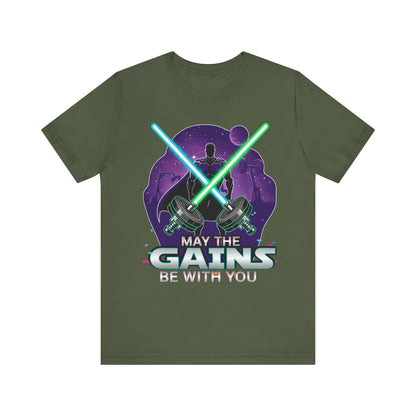 May The Gains Be With You Tee