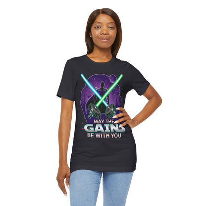 May The Gains Be With You Tee