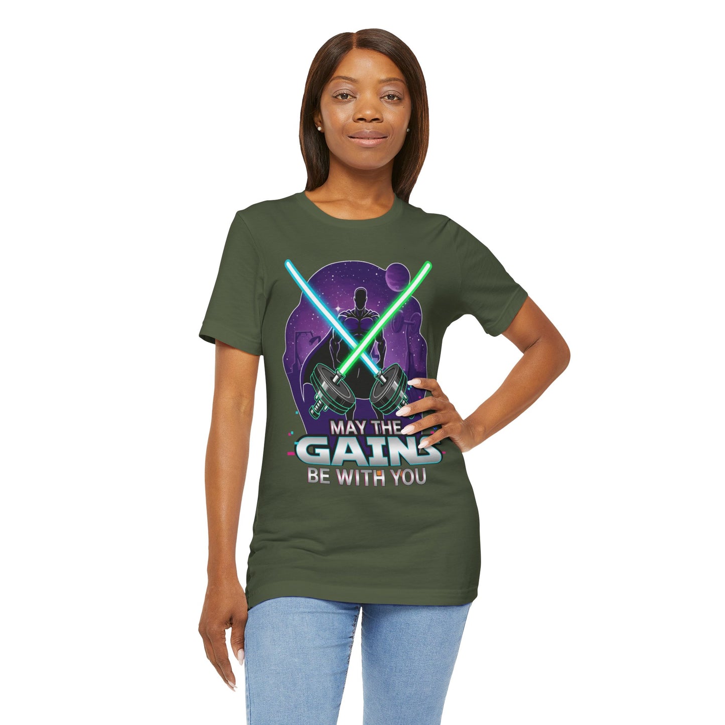 May The Gains Be With You Tee