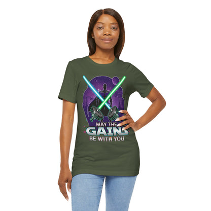 May The Gains Be With You Tee
