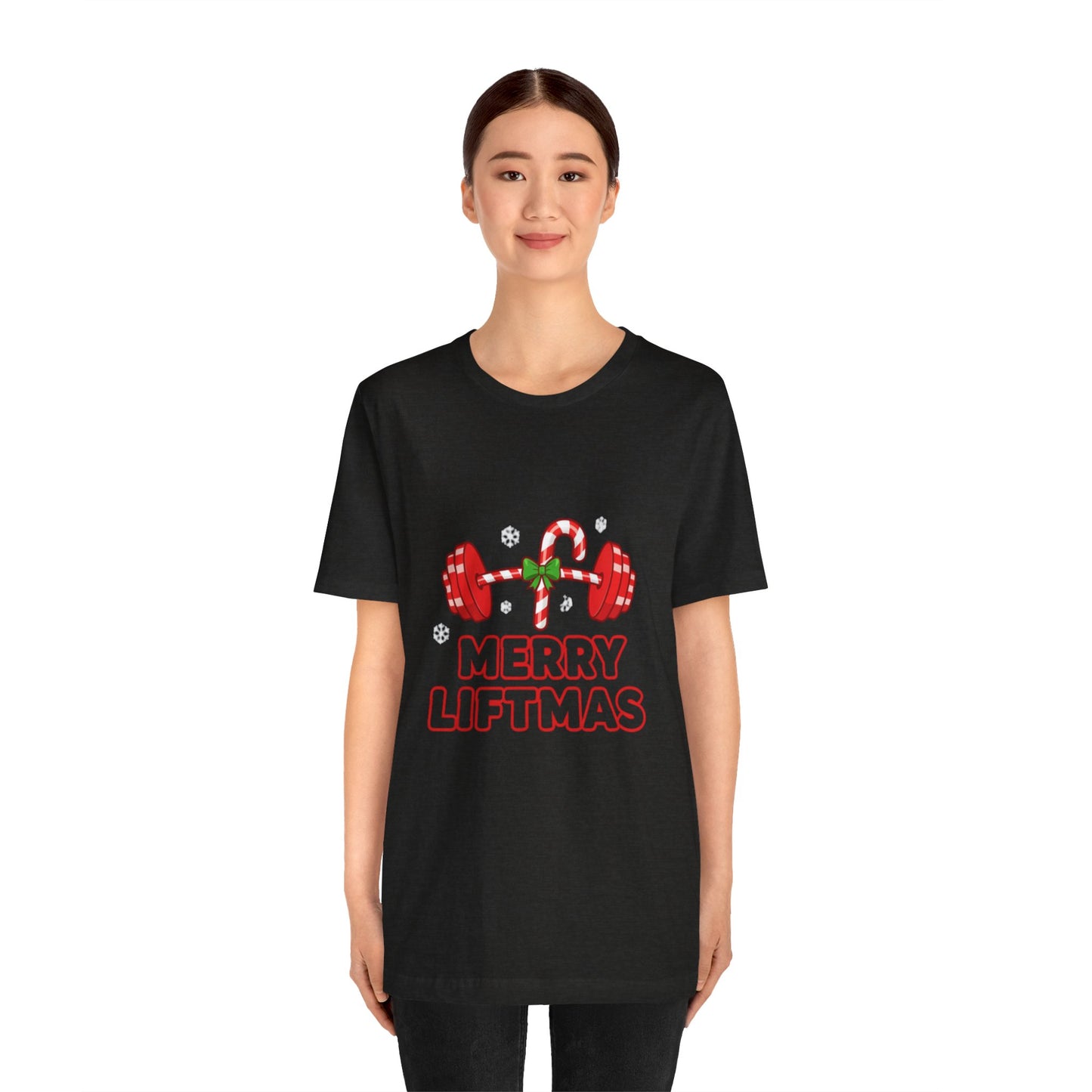 Merry Liftmas Tee - Unisex Christmas Workout Shirt