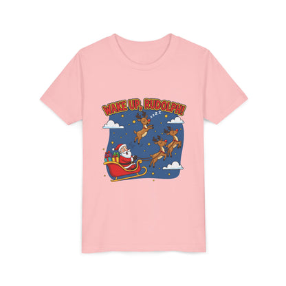Wake Up, Rudolph! Youth Christmas Tee