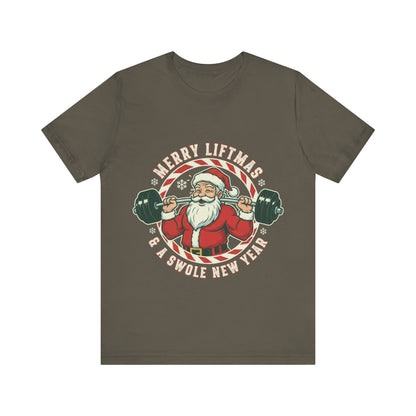 Merry Liftmas And A Swole New Year Tee