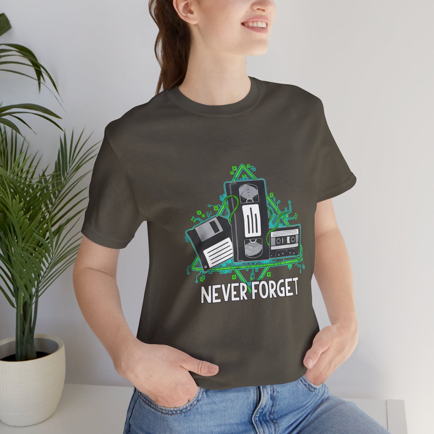 Never Forget Retro Tee
