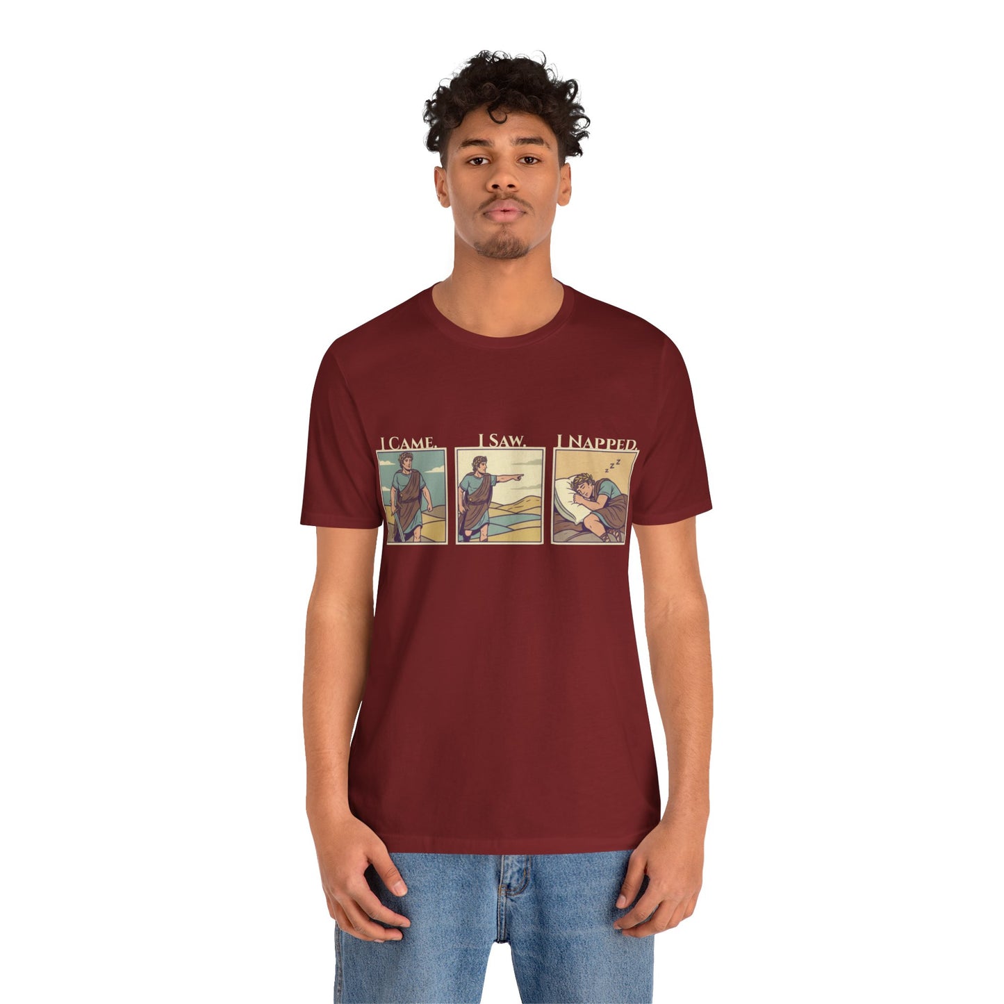 I Came I Saw I Napped Tee