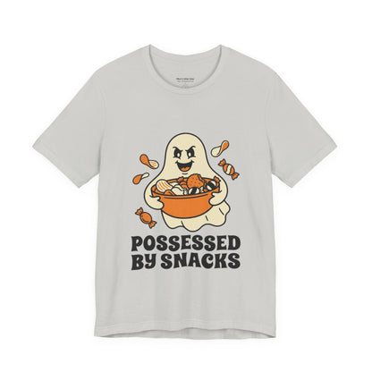 Possessed By Snacks T-Shirt – Cute Ghost Eating Candy Tee