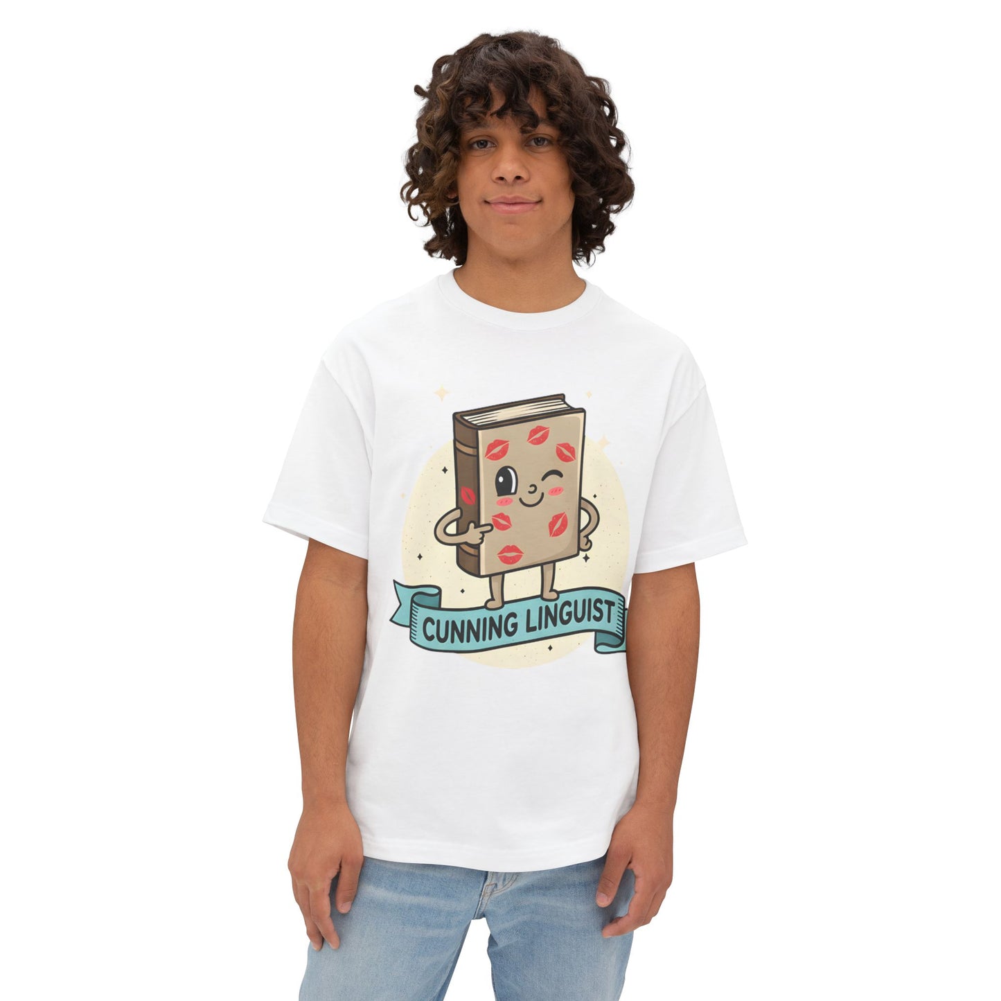 Cunning Linguist Unisex Oversized Tee