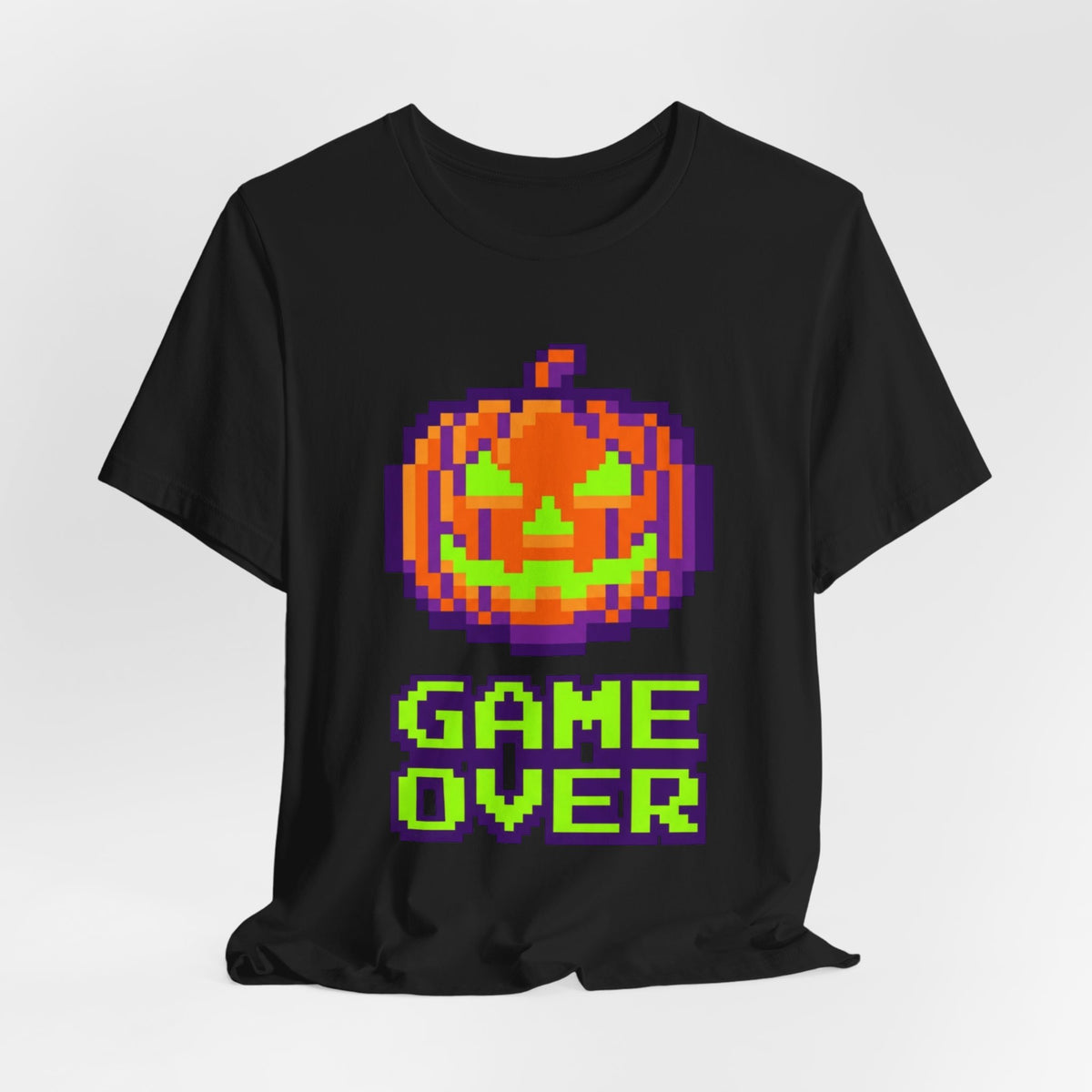 Pixel Pumpkin "Game Over" Tee