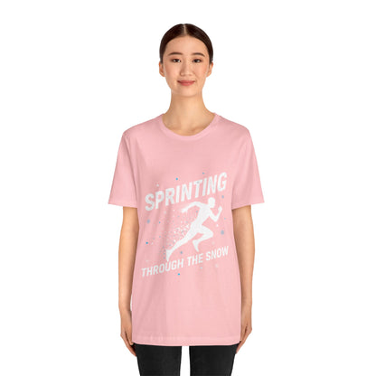 Sprinting Through The Snow T-Shirt