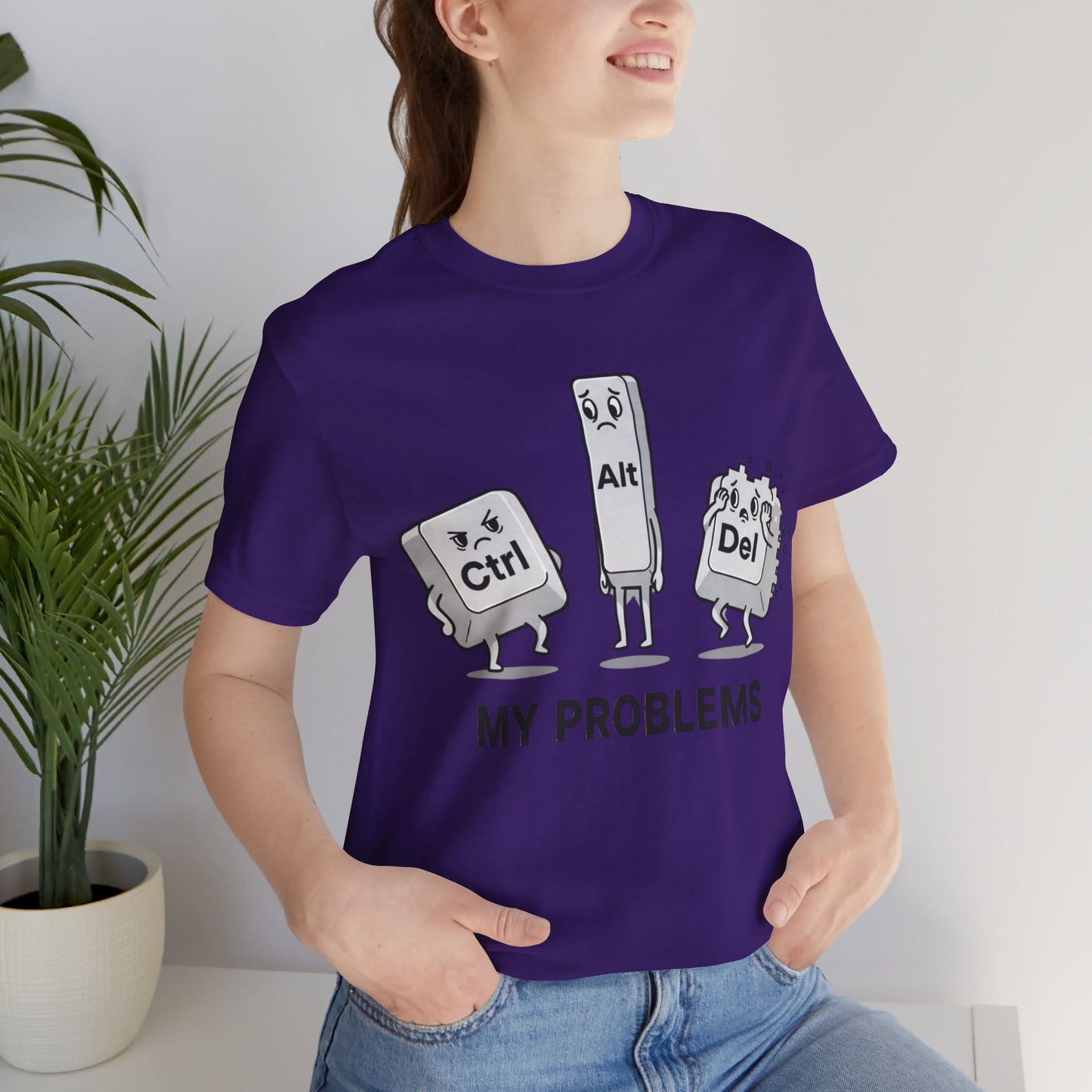 Ctrl Alt Del My Problems Tee