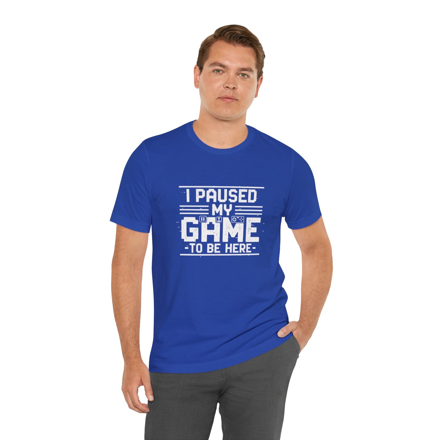 I Paused My Game Unisex Tee