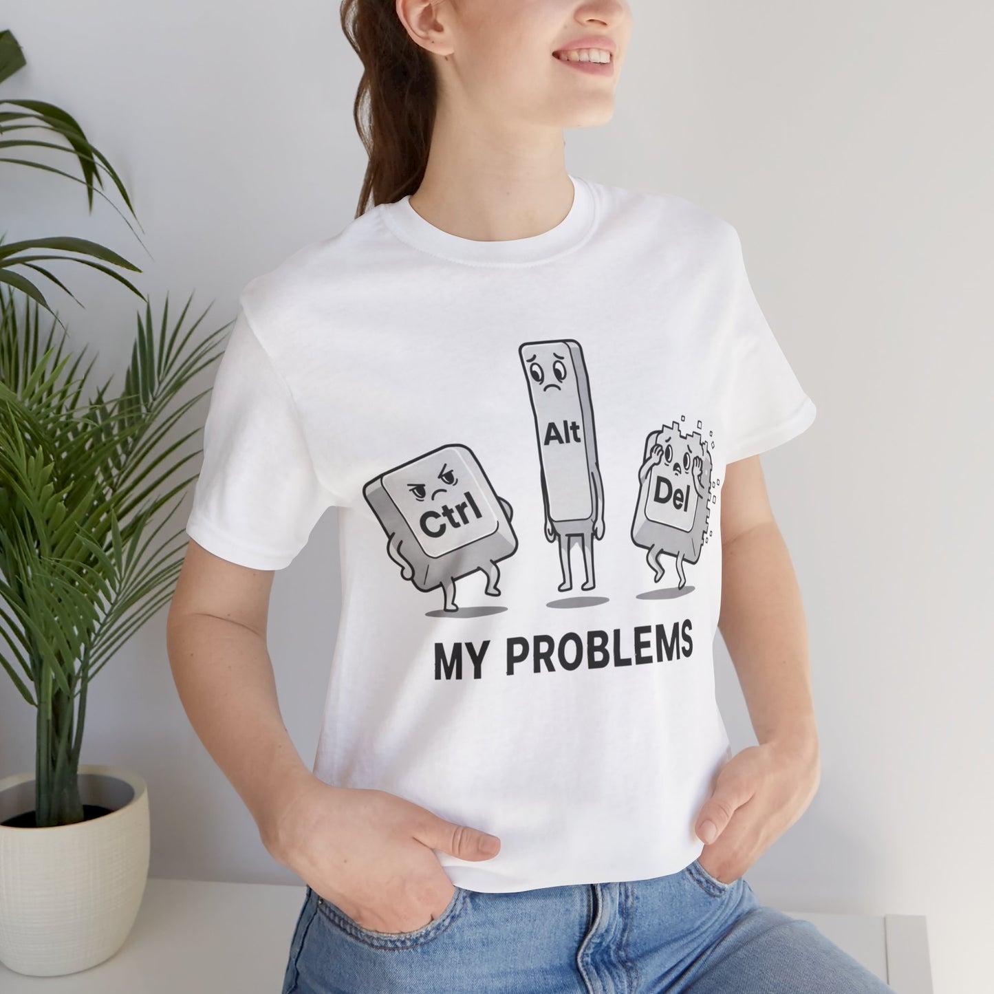 Ctrl Alt Del My Problems Tee
