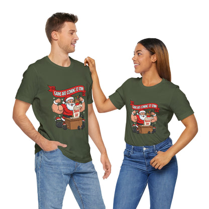 Gains Are Coming to Town Tee
