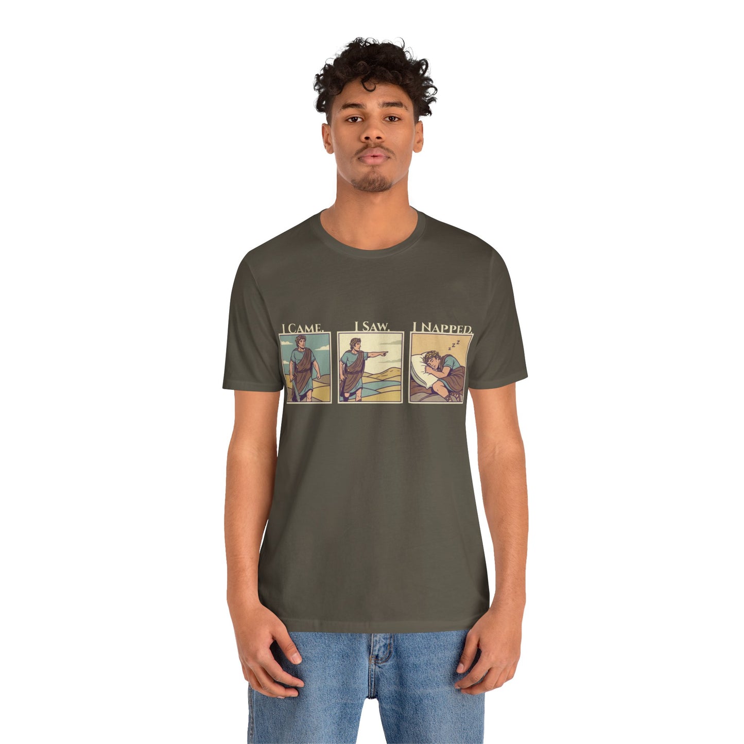 I Came I Saw I Napped Tee