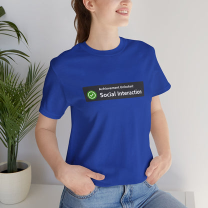 Social Interaction Achievement Tee
