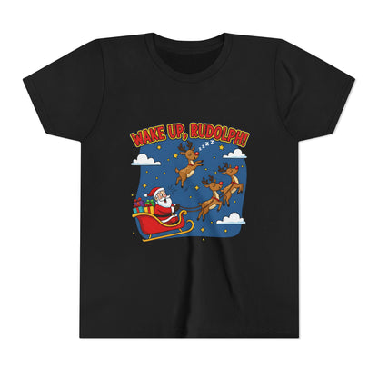 Wake Up, Rudolph! Youth Christmas Tee