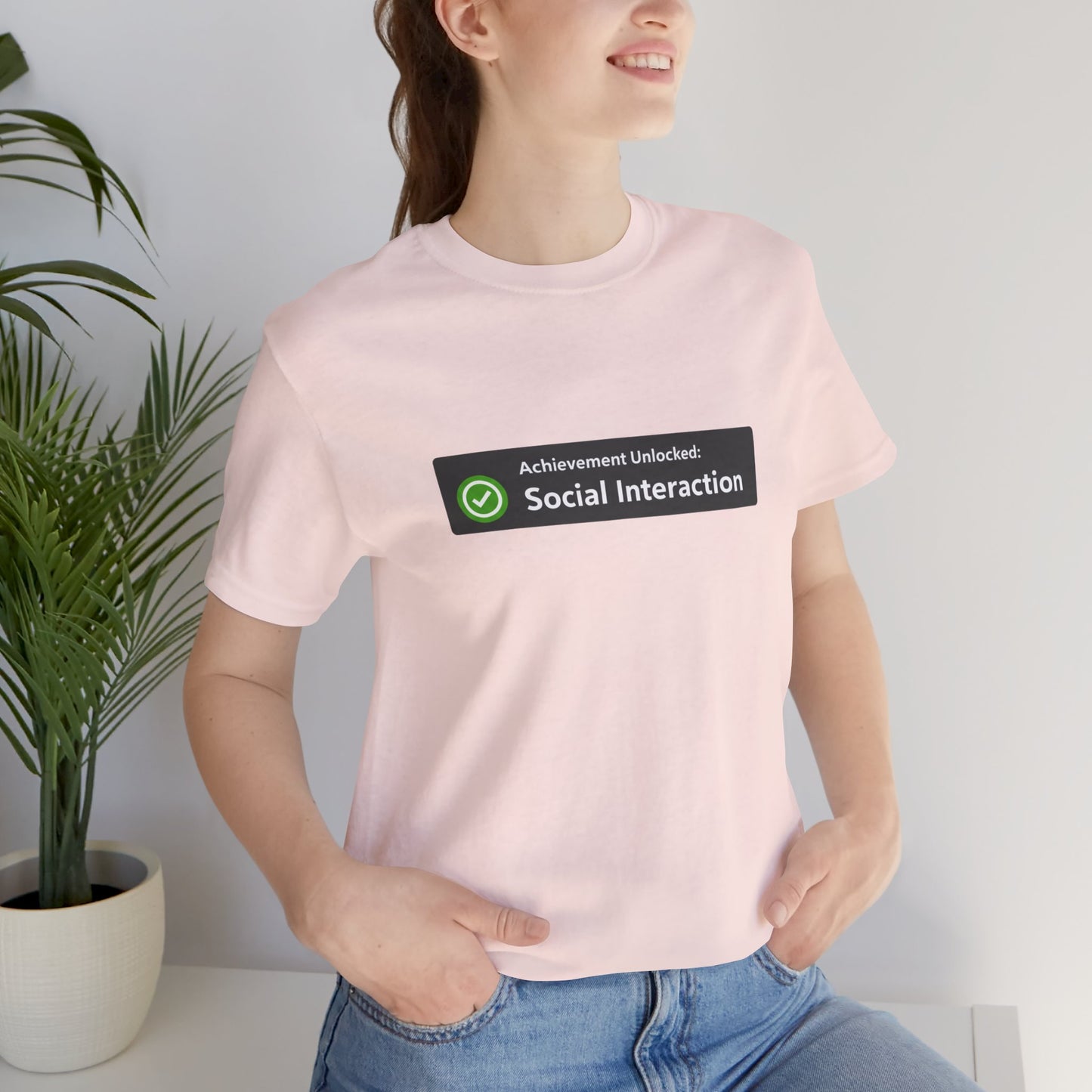 Social Interaction Achievement Tee