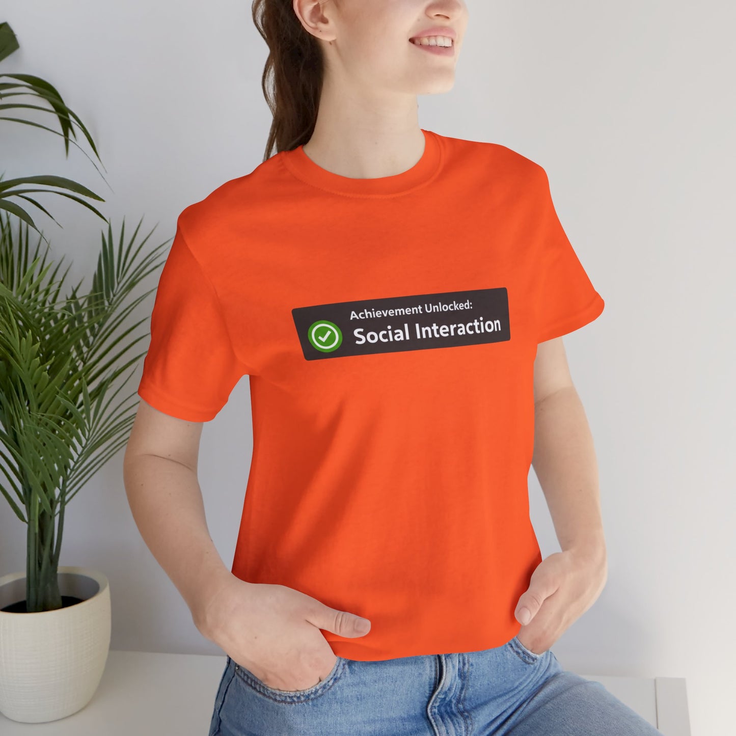 Social Interaction Achievement Tee