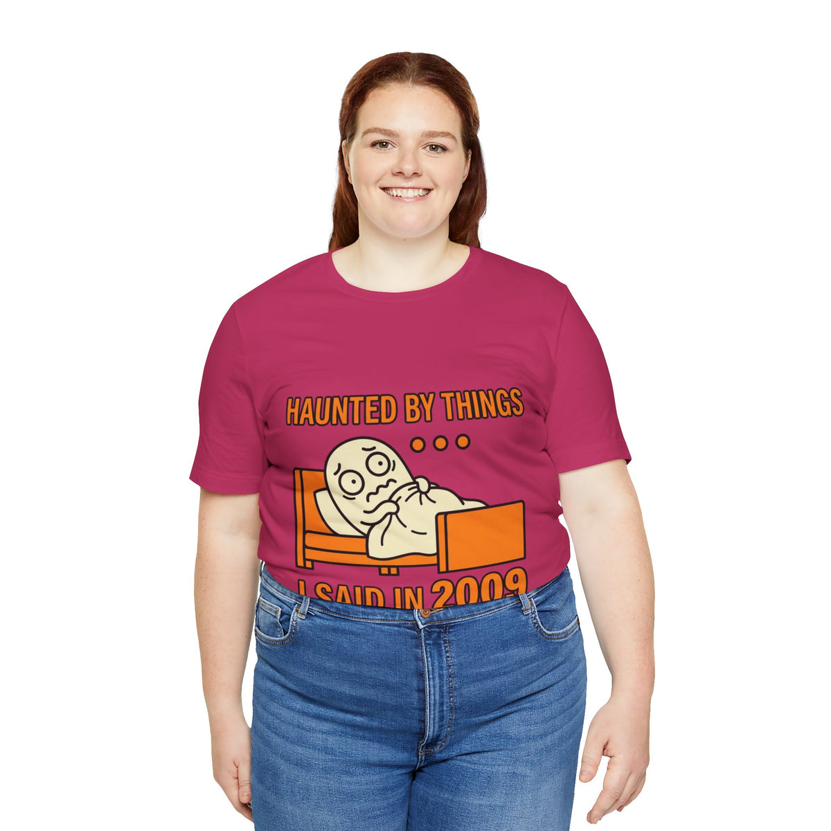 Haunted by Things I Said in 2009 Funny Halloween T-Shirt