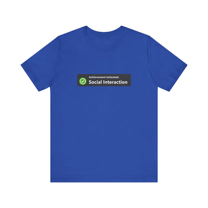 Social Interaction Achievement Tee