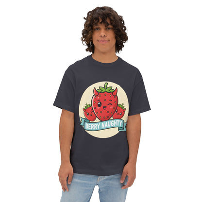 Berry Naughty Unisex Oversized Tee