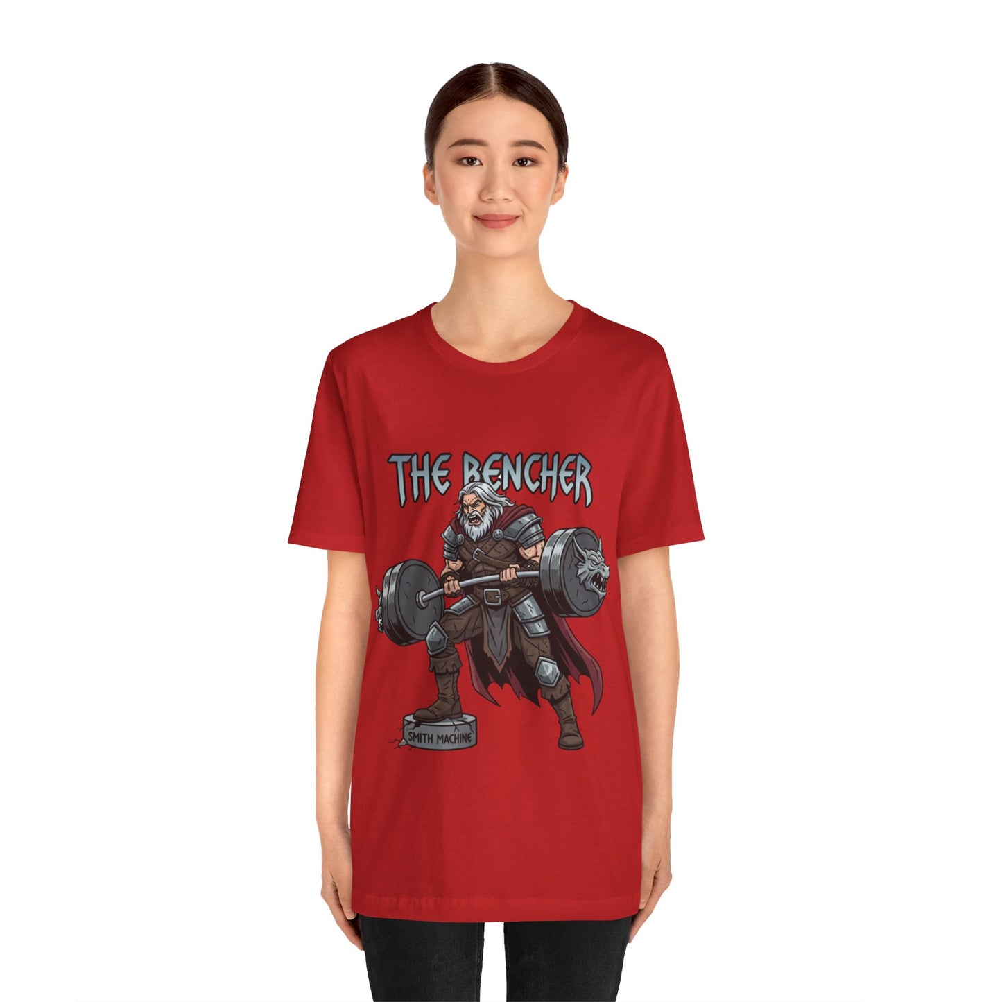 The Bencher T-Shirt — Viking Strength Gym Tee