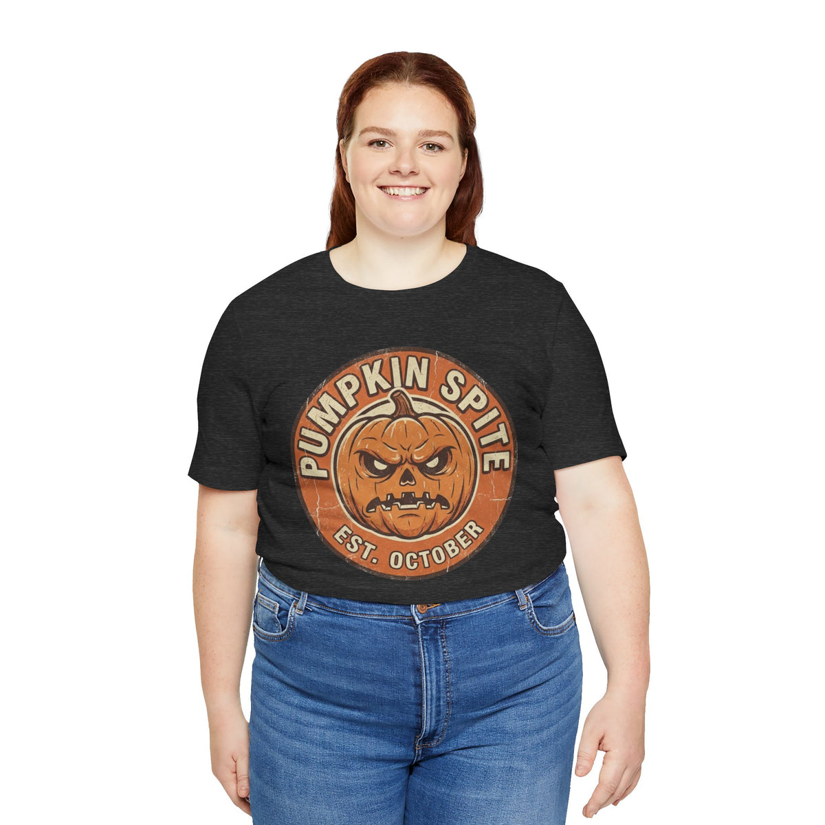 Pumpkin Spite Tee — 'Pumpkin Spite • Est. October' Halloween Graphic Shirt