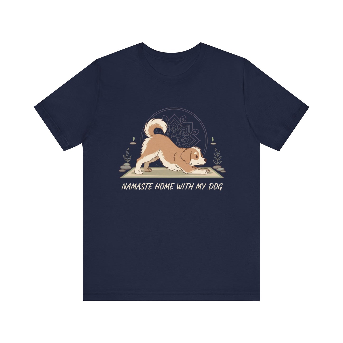 Namaste With My Dog Tee