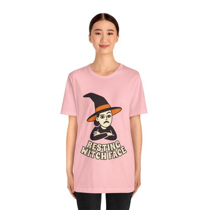 Resting Witch Face Tee — Funny Halloween Graphic T-Shirt
