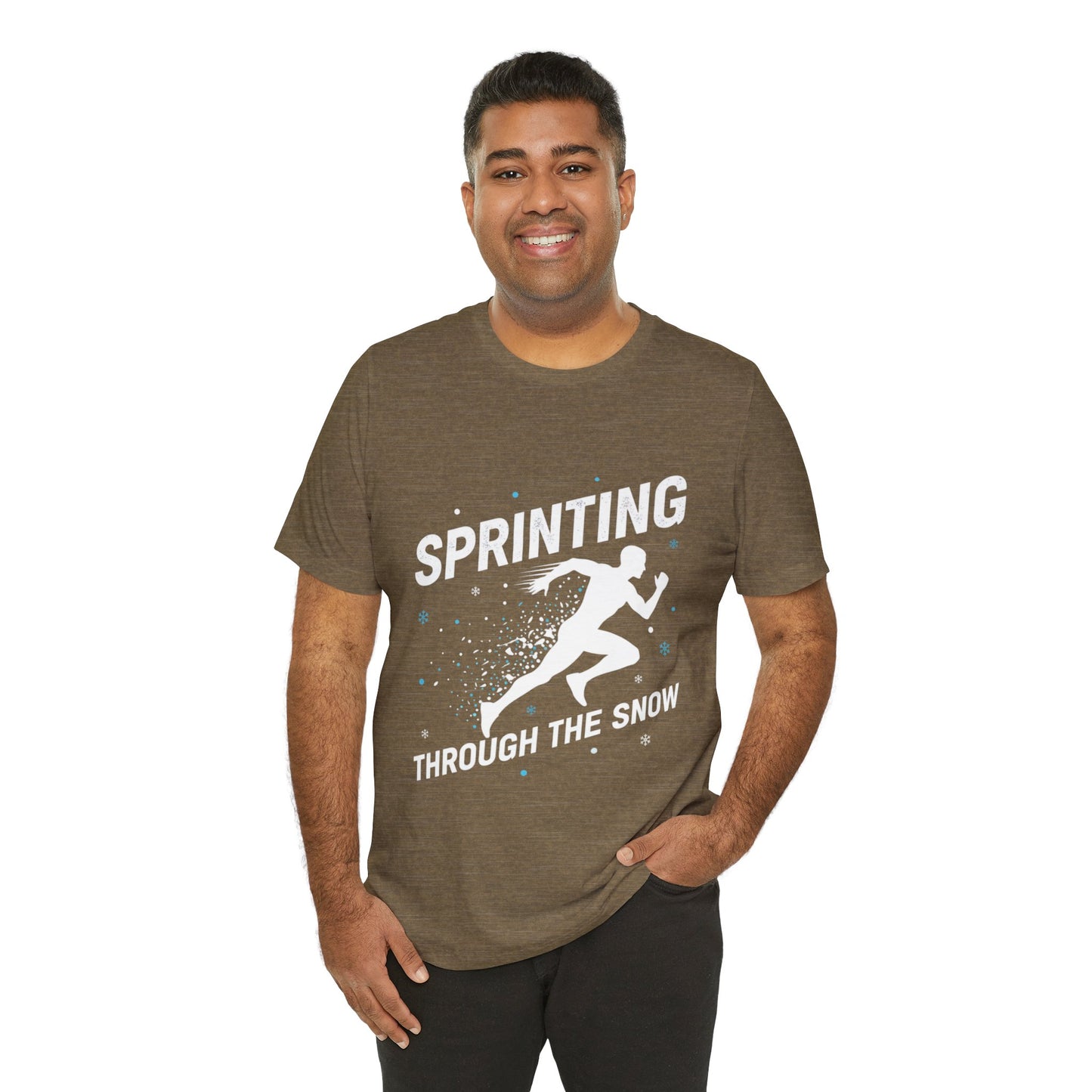 Sprinting Through The Snow T-Shirt