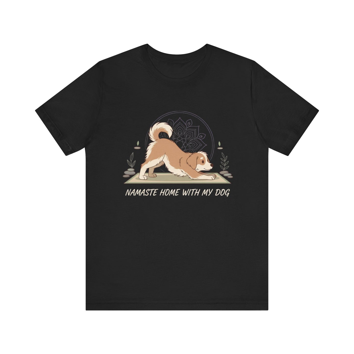 Namaste With My Dog Tee