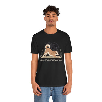 Namaste With My Dog Tee